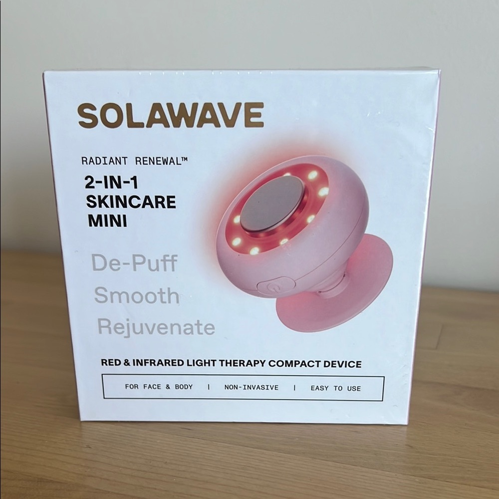 Solawave Pink 2-in-1 Skincare Mini